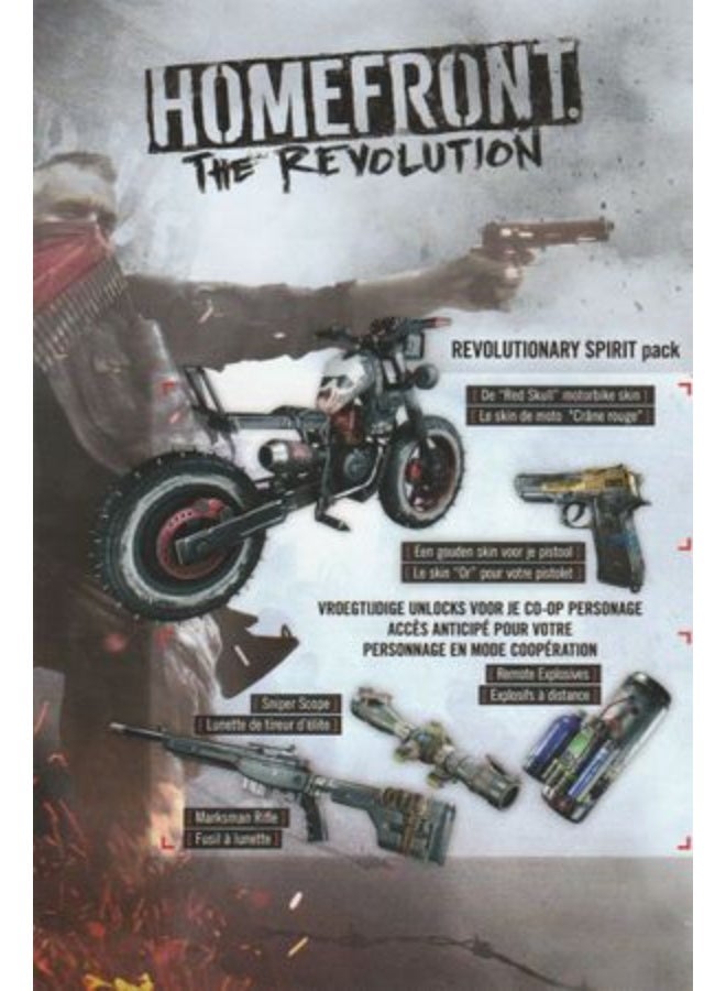EGYGAMER EGYGAMER Homefront The Revolution - Revolutionary Spirit Pack Dlc Z3EA90F9F6AC7F5D6583FZ